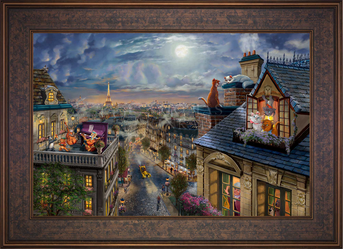 Disney The Aristocats - Love Under the Moon - Jewel Edition Art