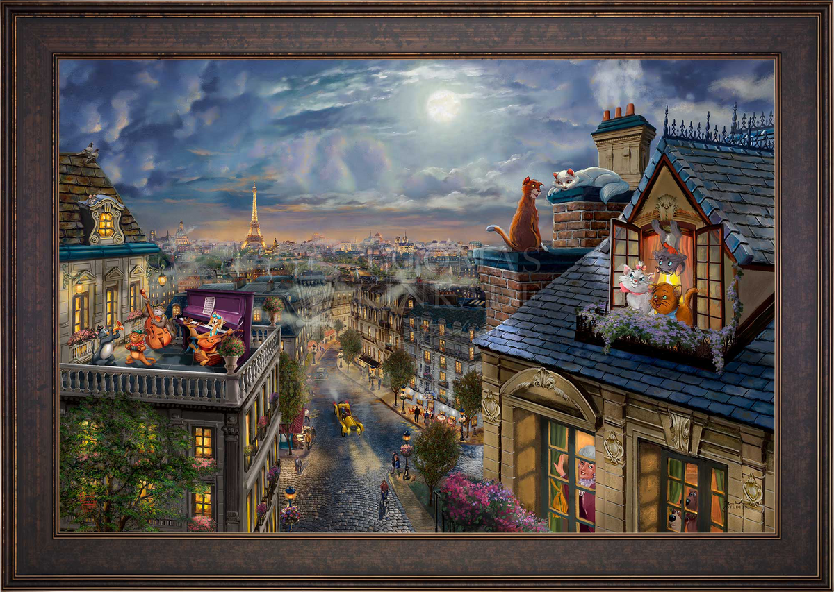 Disney The Aristocats - Love Under the Moon - Jewel Edition Art