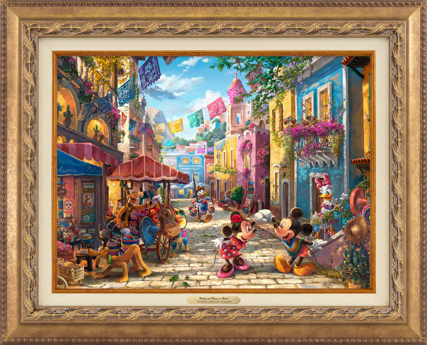 Disney Mickey and Minnie in Mexico - Canvas Classics