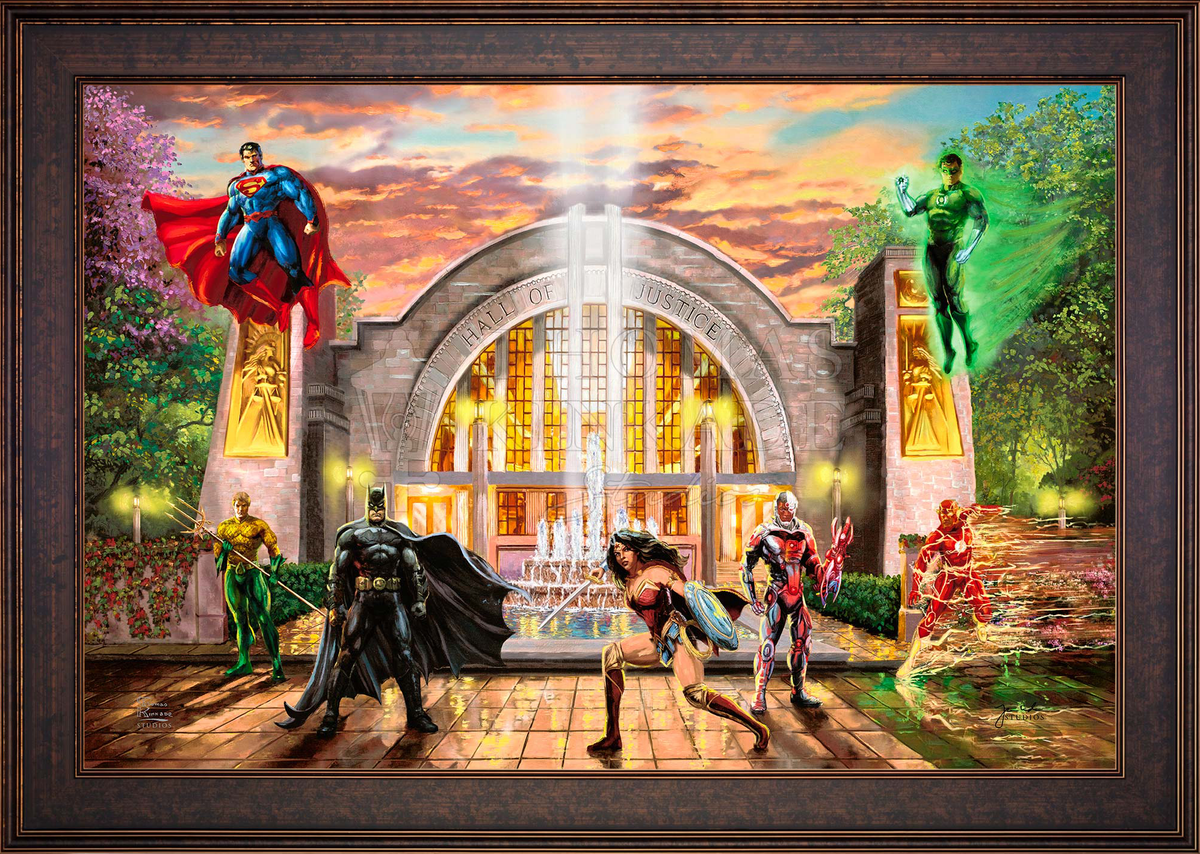 Hall of Justice - Limited Edition Canvas