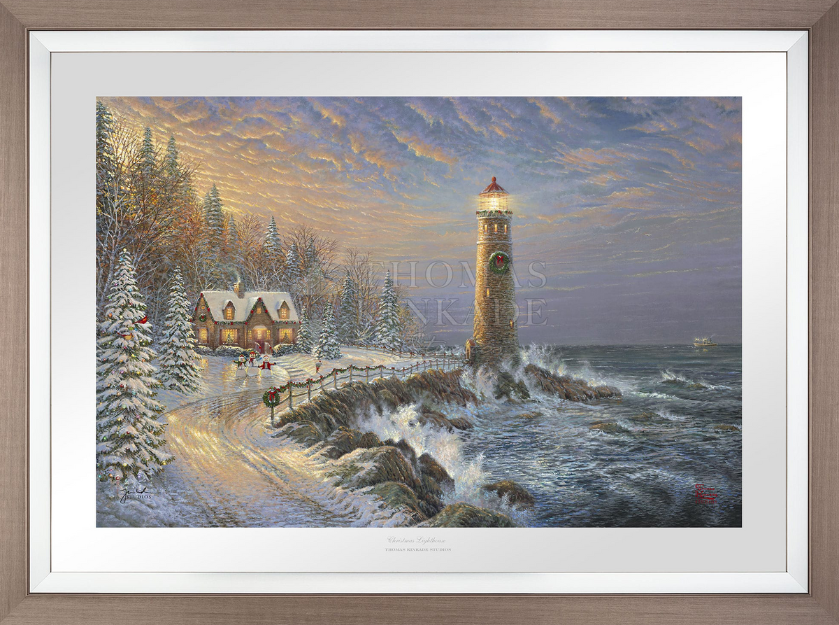Christmas Lighthouse - Limited Edition Paper