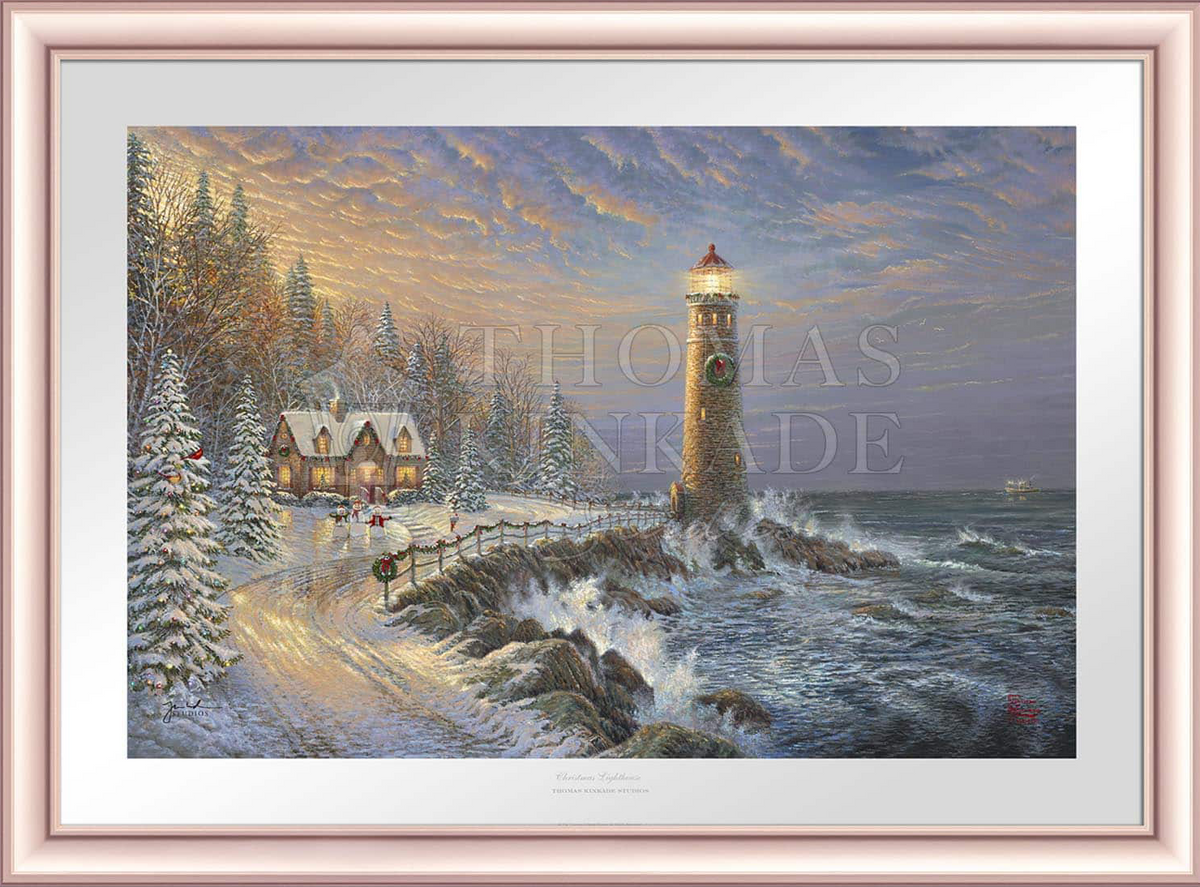 Christmas Lighthouse - Limited Edition Paper