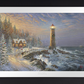Christmas Lighthouse - Limited Edition Paper