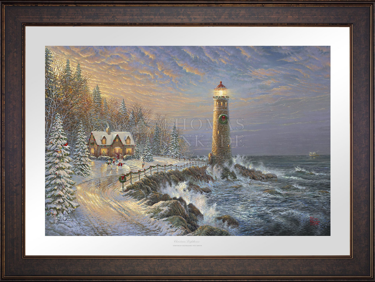 Christmas Lighthouse - Limited Edition Paper