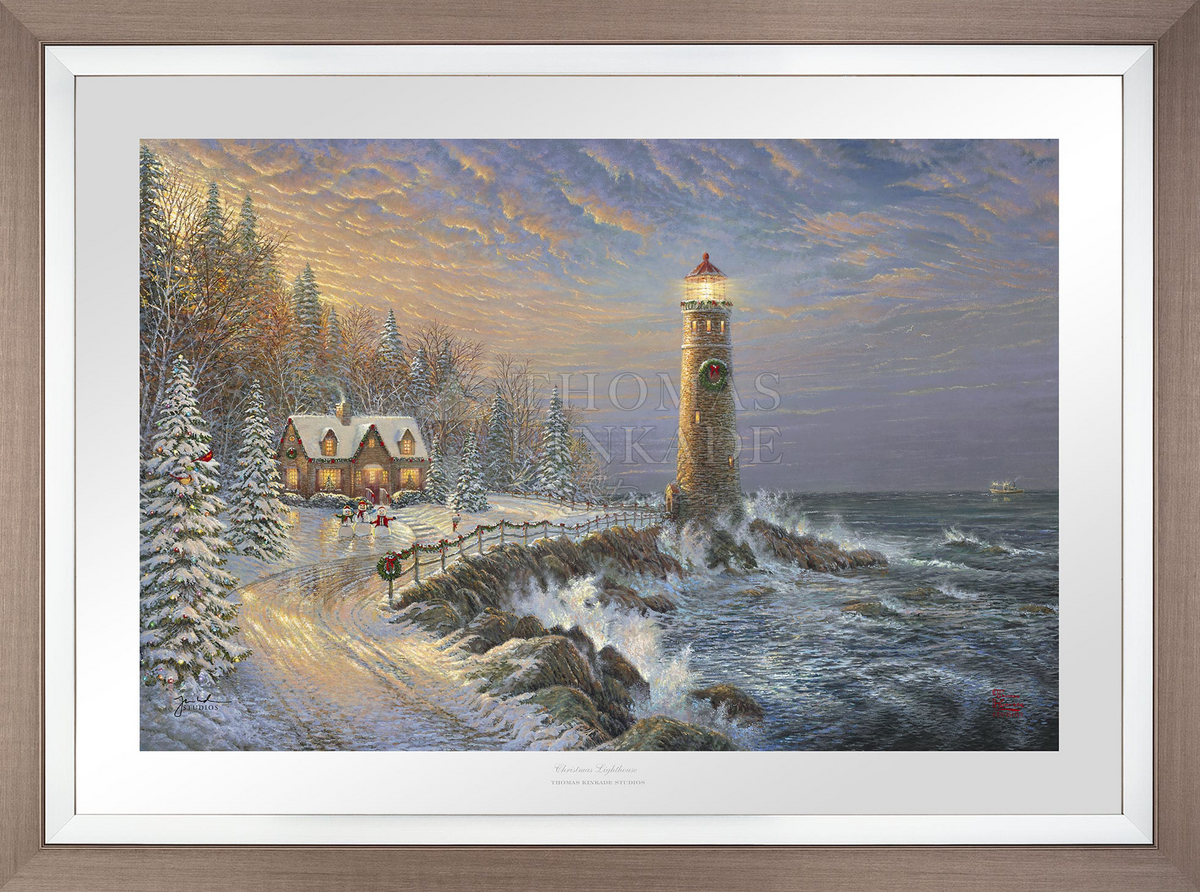 Christmas Lighthouse - Limited Edition Paper