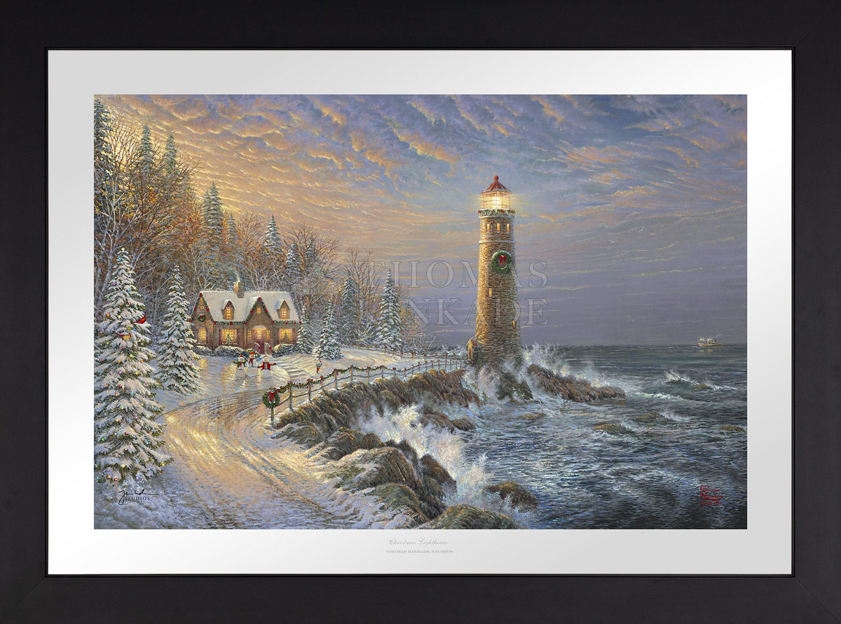 Christmas Lighthouse - Limited Edition Paper