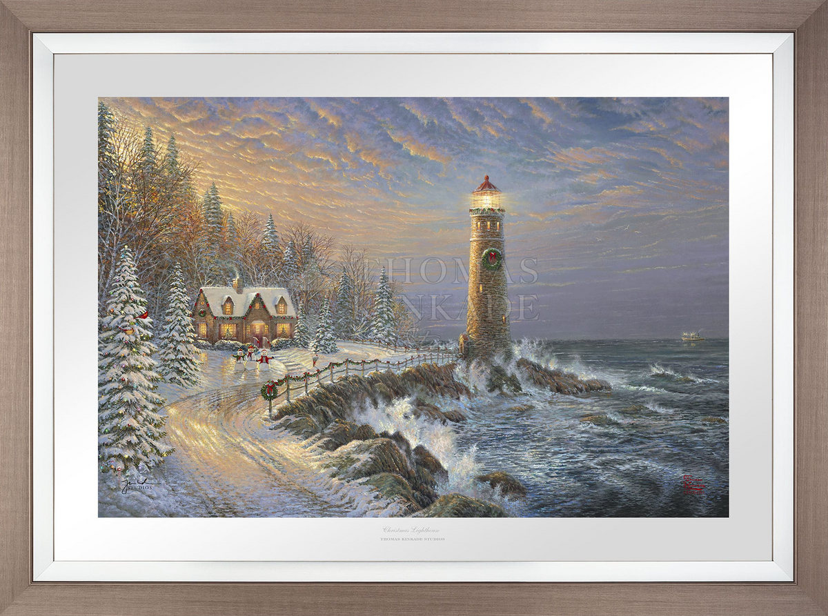 Christmas Lighthouse - Limited Edition Paper