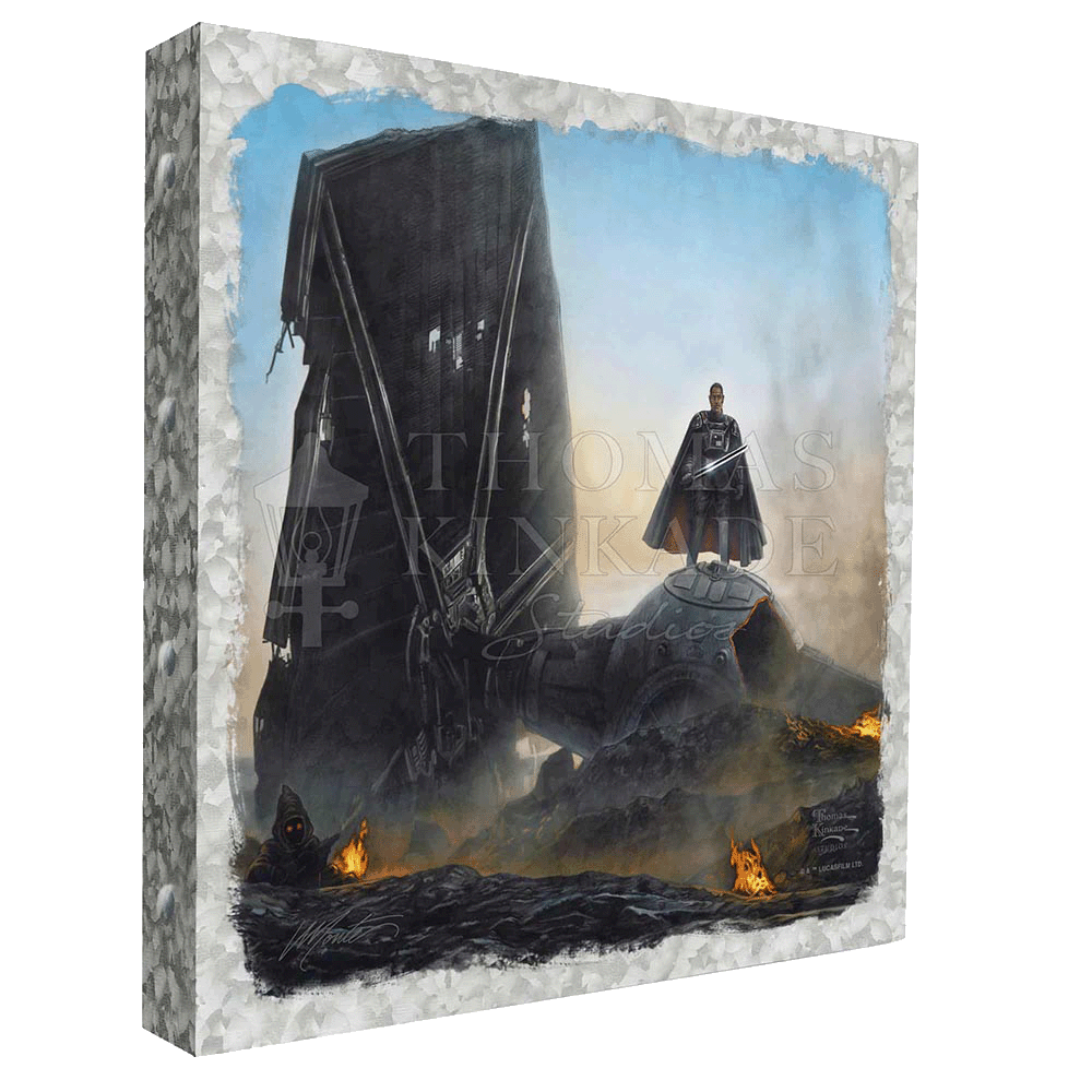 The Mandalorian™ - Undeterred - 14" x 14" Metal Box Art