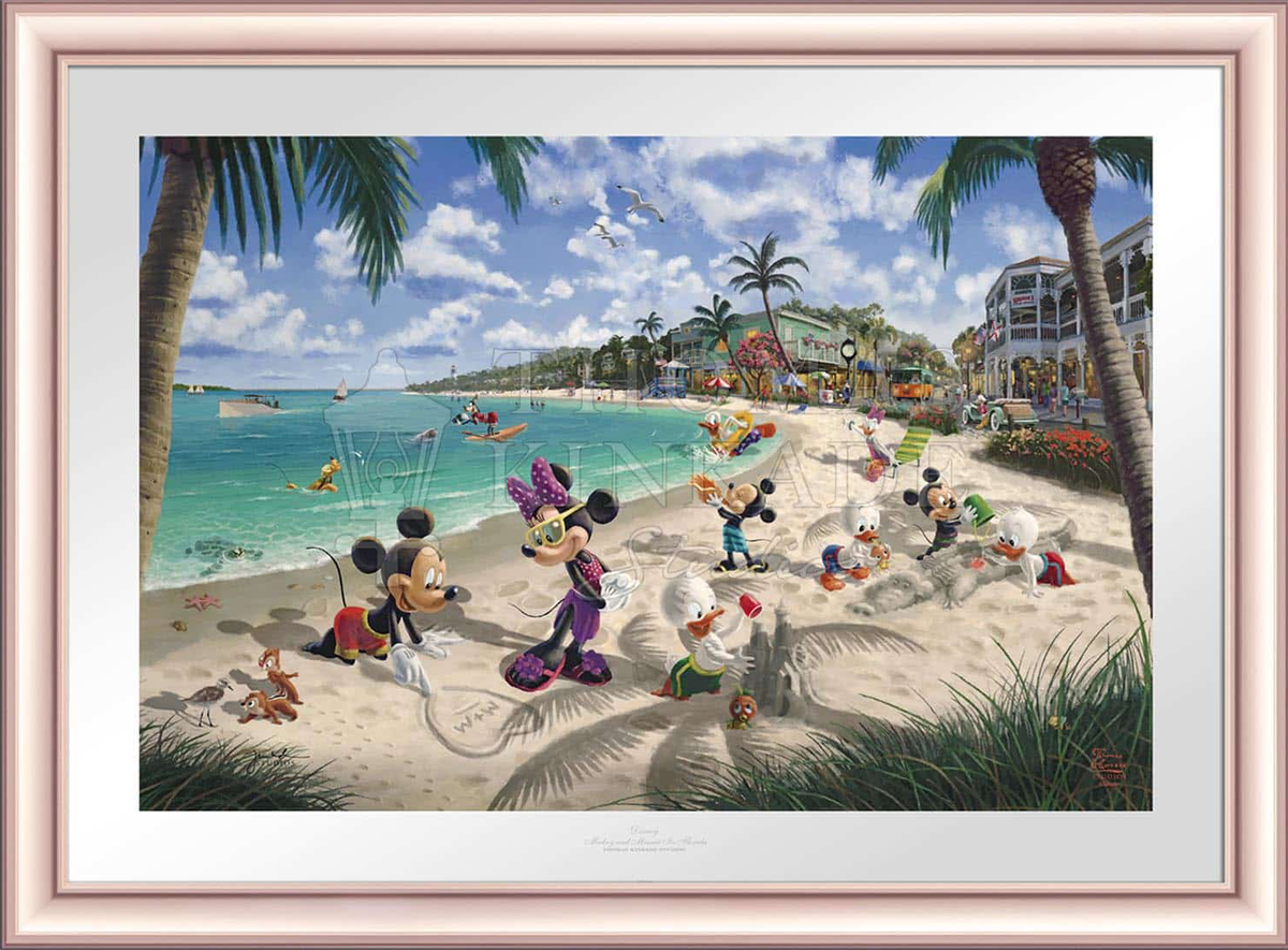 Disney Mickey and Minnie in Florida - Limited Edition Paper