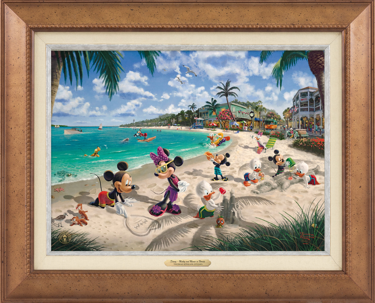 Disney Mickey and Minnie in Florida - Canvas Classics