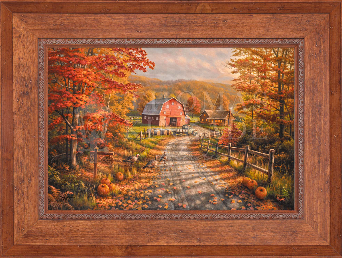 Late Afternoon on the Farm - Limited Edition Canvas