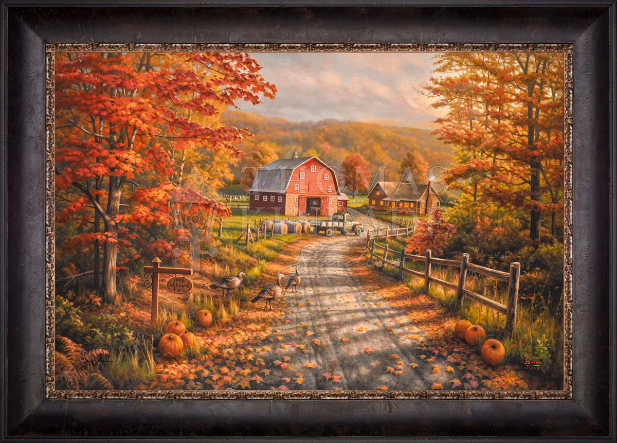 Late Afternoon on the Farm - Limited Edition Canvas