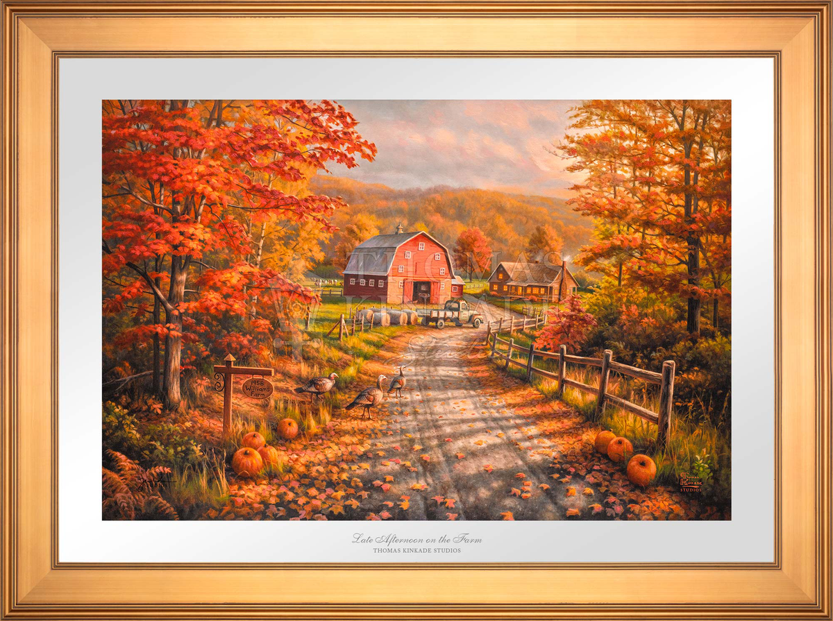 Late Afternoon on the Farm - Limited Edition Paper