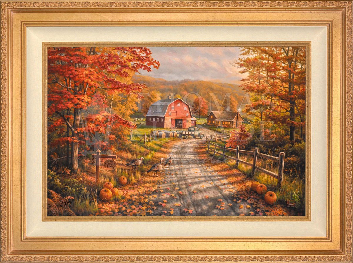 Late Afternoon on the Farm - Limited Edition Canvas