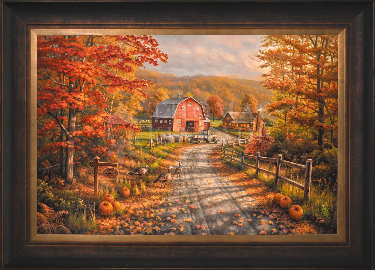 Late Afternoon on the Farm - Limited Edition Canvas