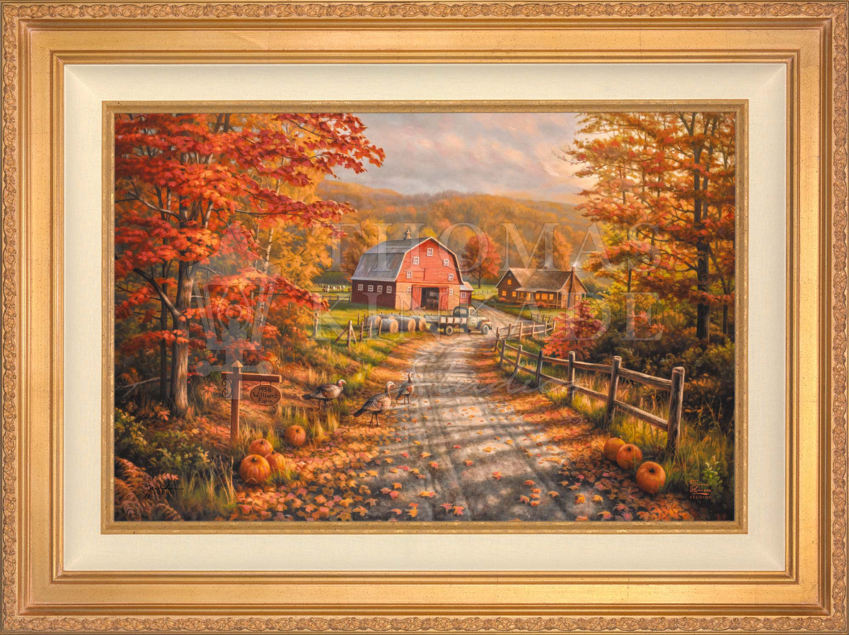Late Afternoon on the Farm - Limited Edition Canvas