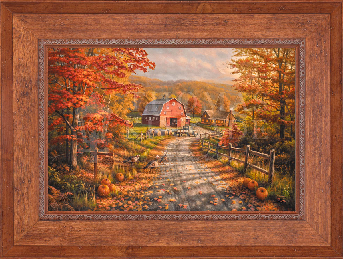 Late Afternoon on the Farm - Limited Edition Canvas