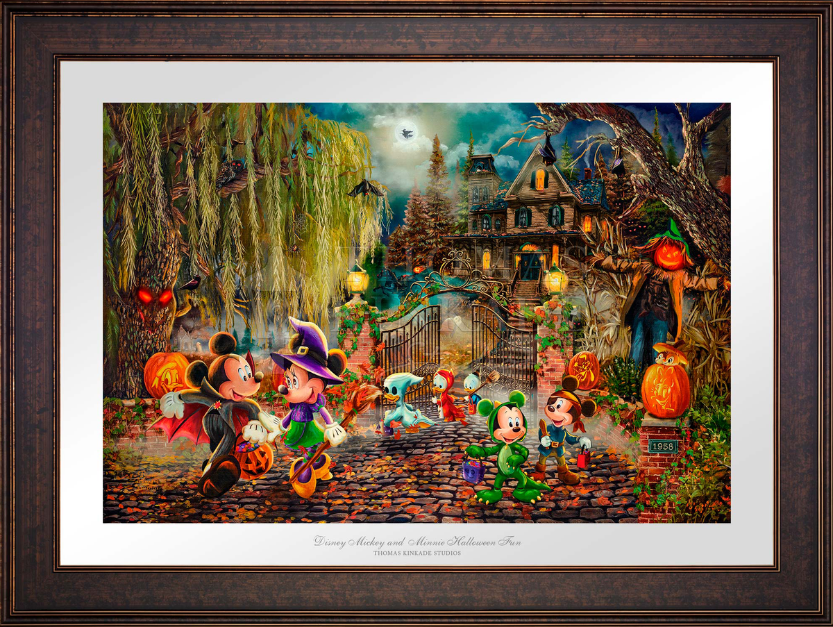 Disney Mickey and Minnie Halloween Fun - Limited Edition Paper