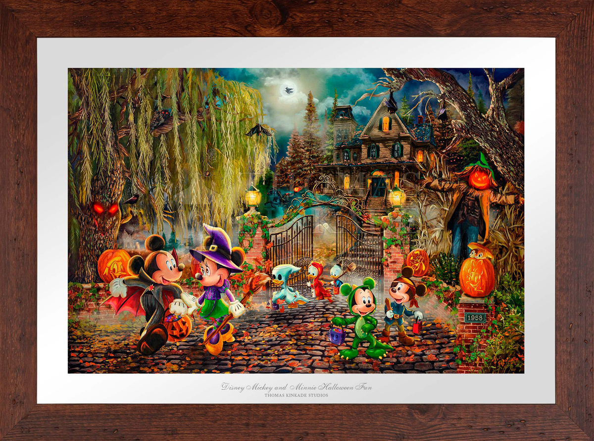 Disney Mickey and Minnie Halloween Fun - Limited Edition Paper