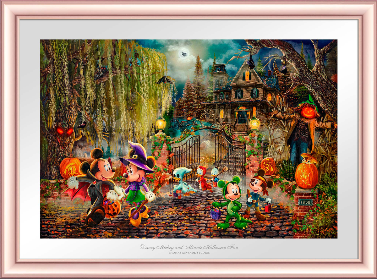 Disney Mickey and Minnie Halloween Fun - Limited Edition Paper