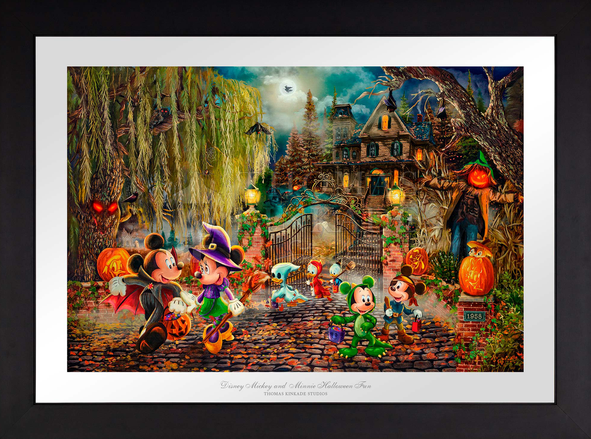 Disney Mickey and Minnie Halloween Fun - Limited Edition Paper