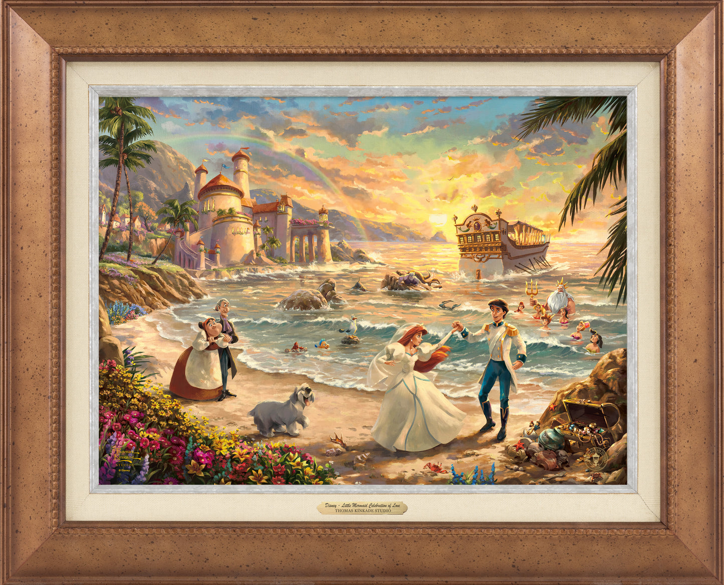 Disney The Little Mermaid Celebration of Love - Canvas Classics