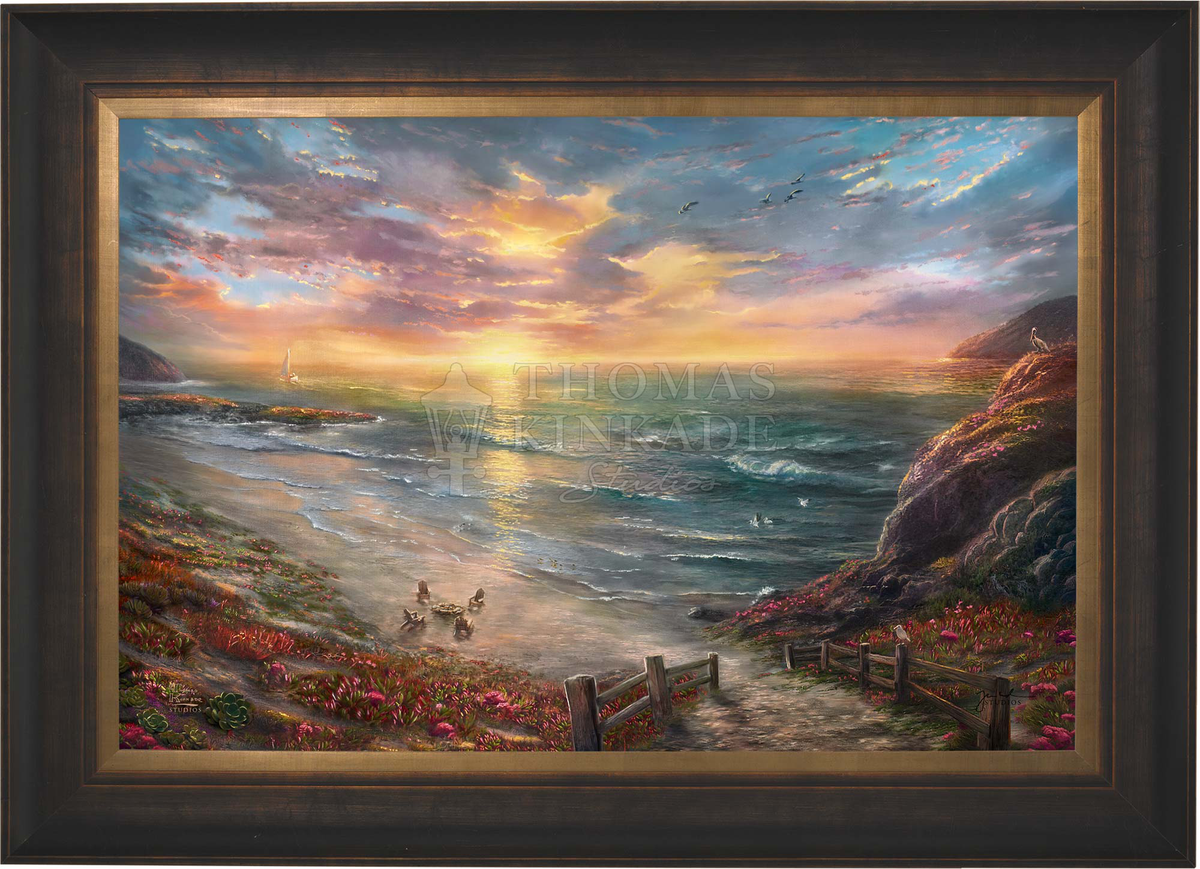 Beachside Gathering - Limited Edition Canvas