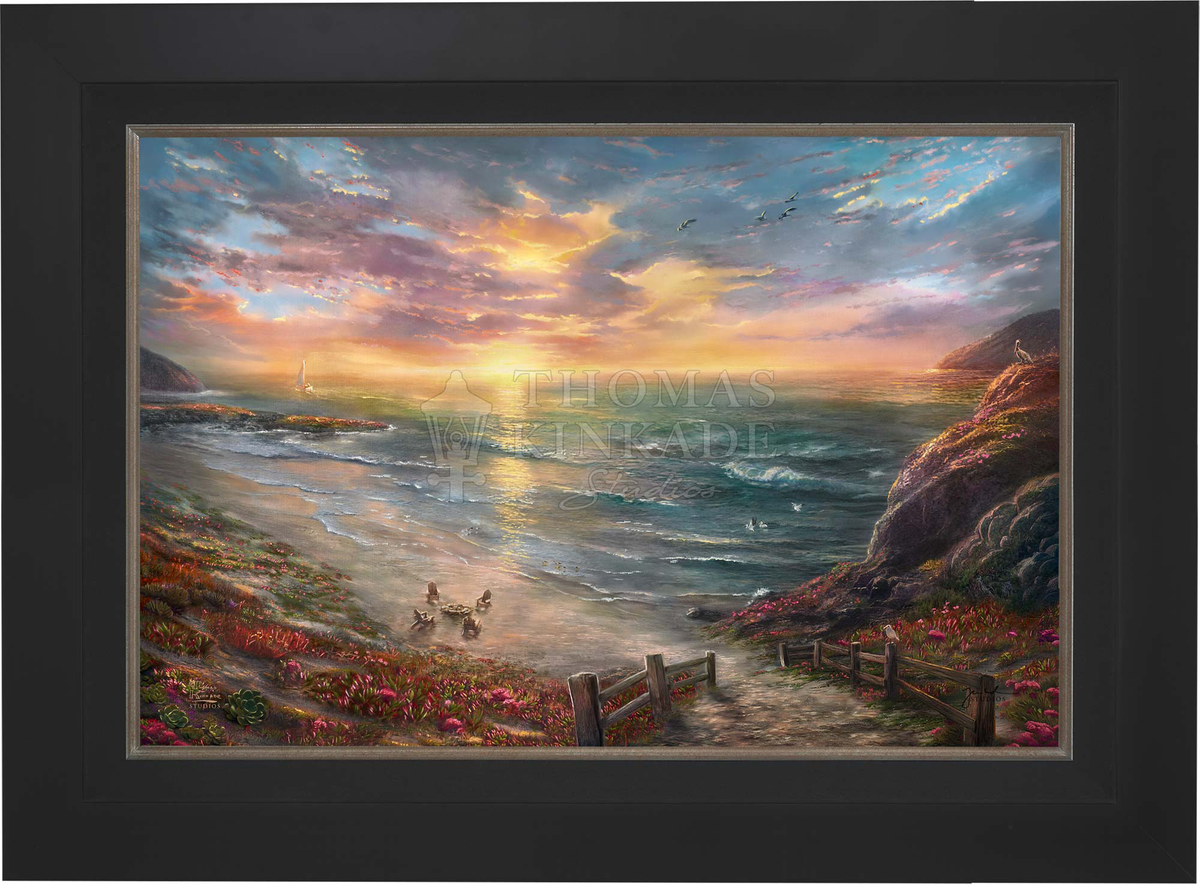 Beachside Gathering - Limited Edition Canvas
