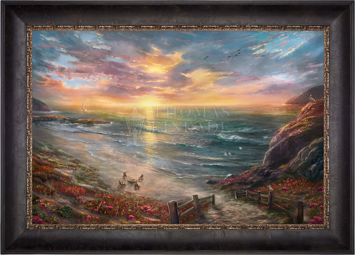 Beachside Gathering - Limited Edition Canvas