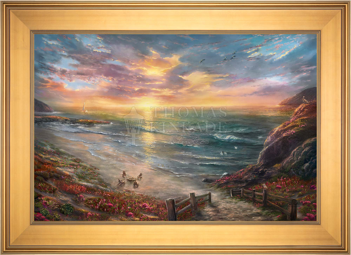 Beachside Gathering - Limited Edition Canvas