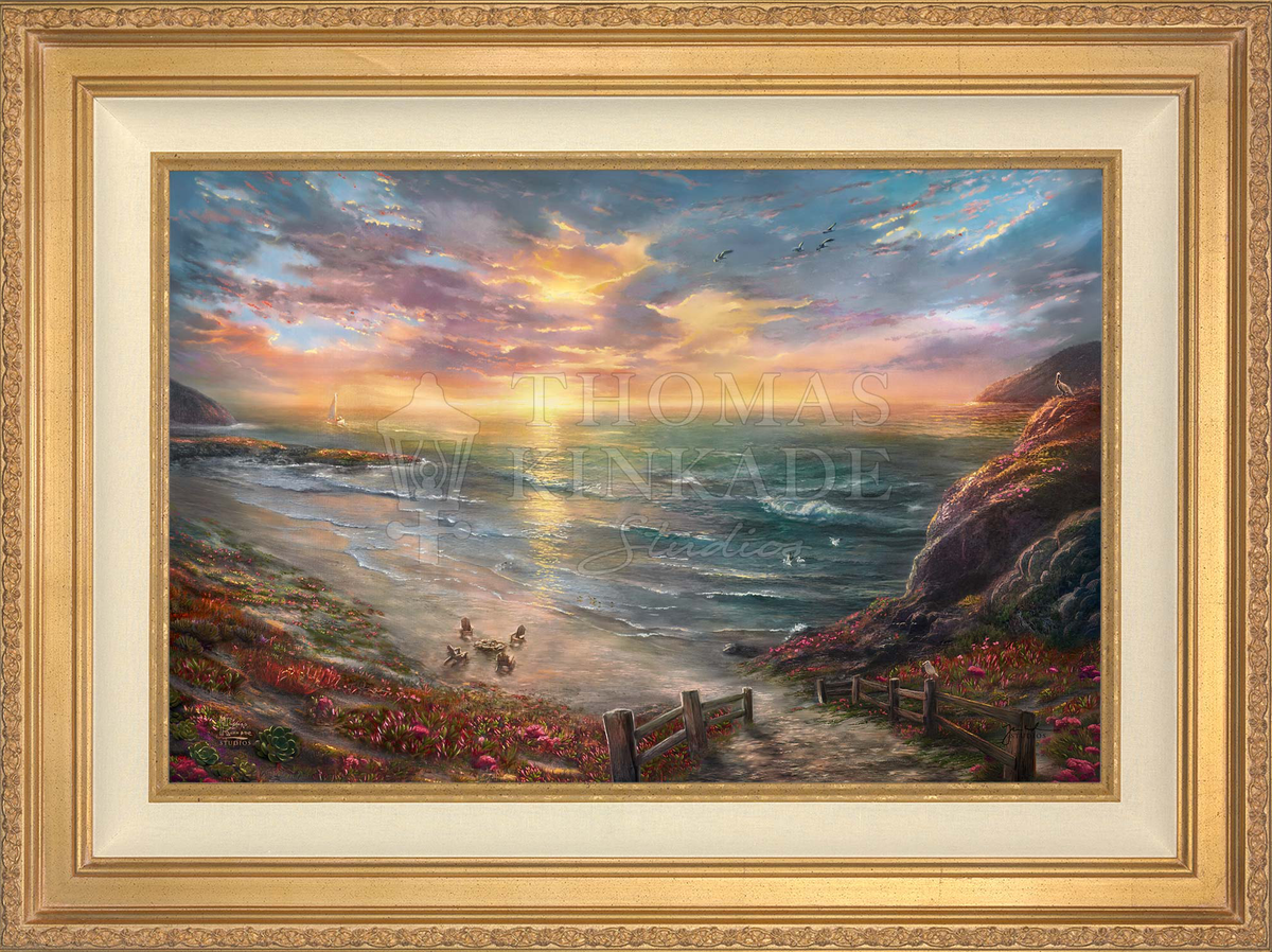 Beachside Gathering - Limited Edition Canvas