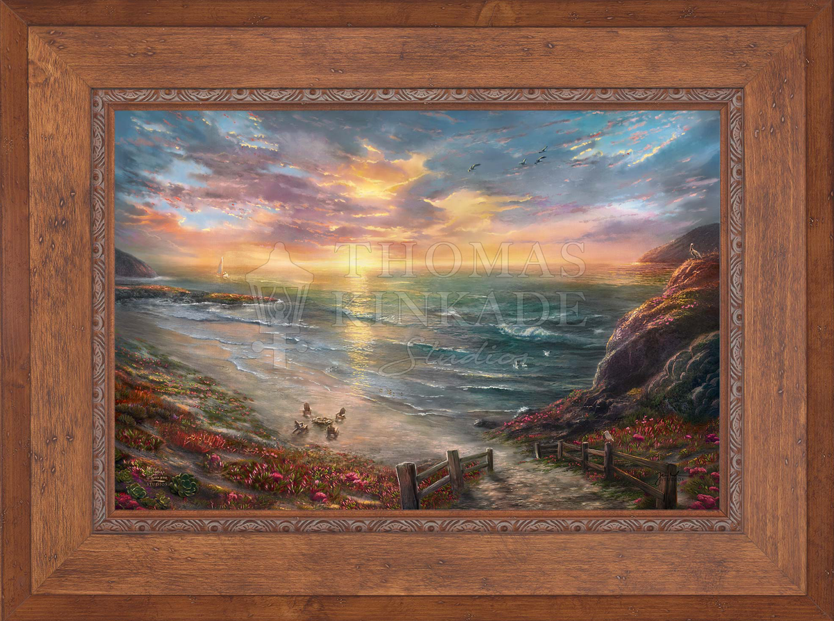 Beachside Gathering - Limited Edition Canvas