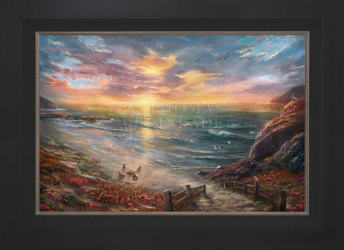 Beachside Gathering - Limited Edition Canvas