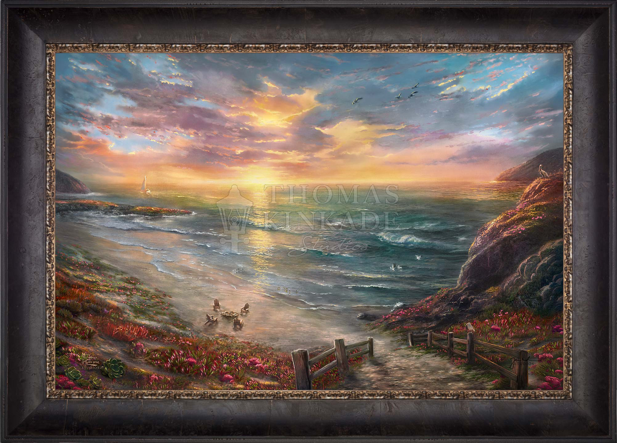 Beachside Gathering - Limited Edition Canvas