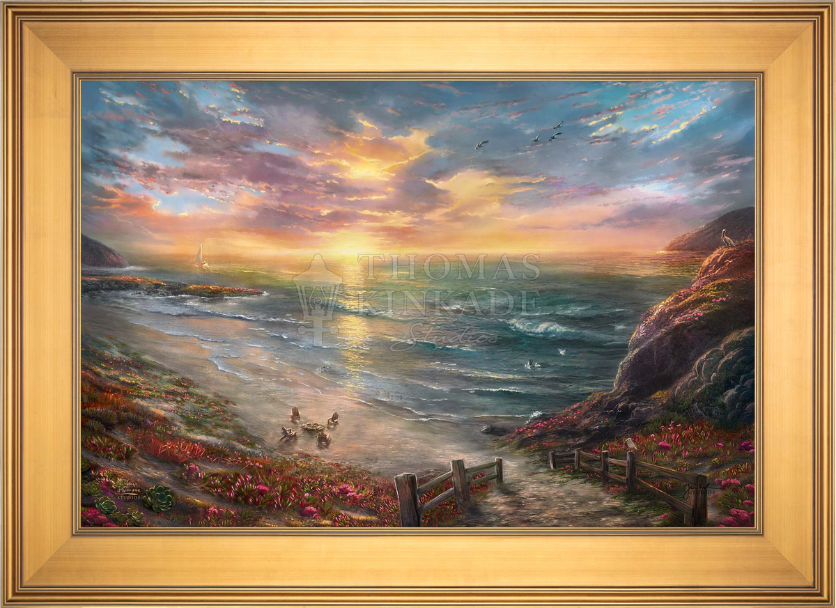 Beachside Gathering - Limited Edition Canvas