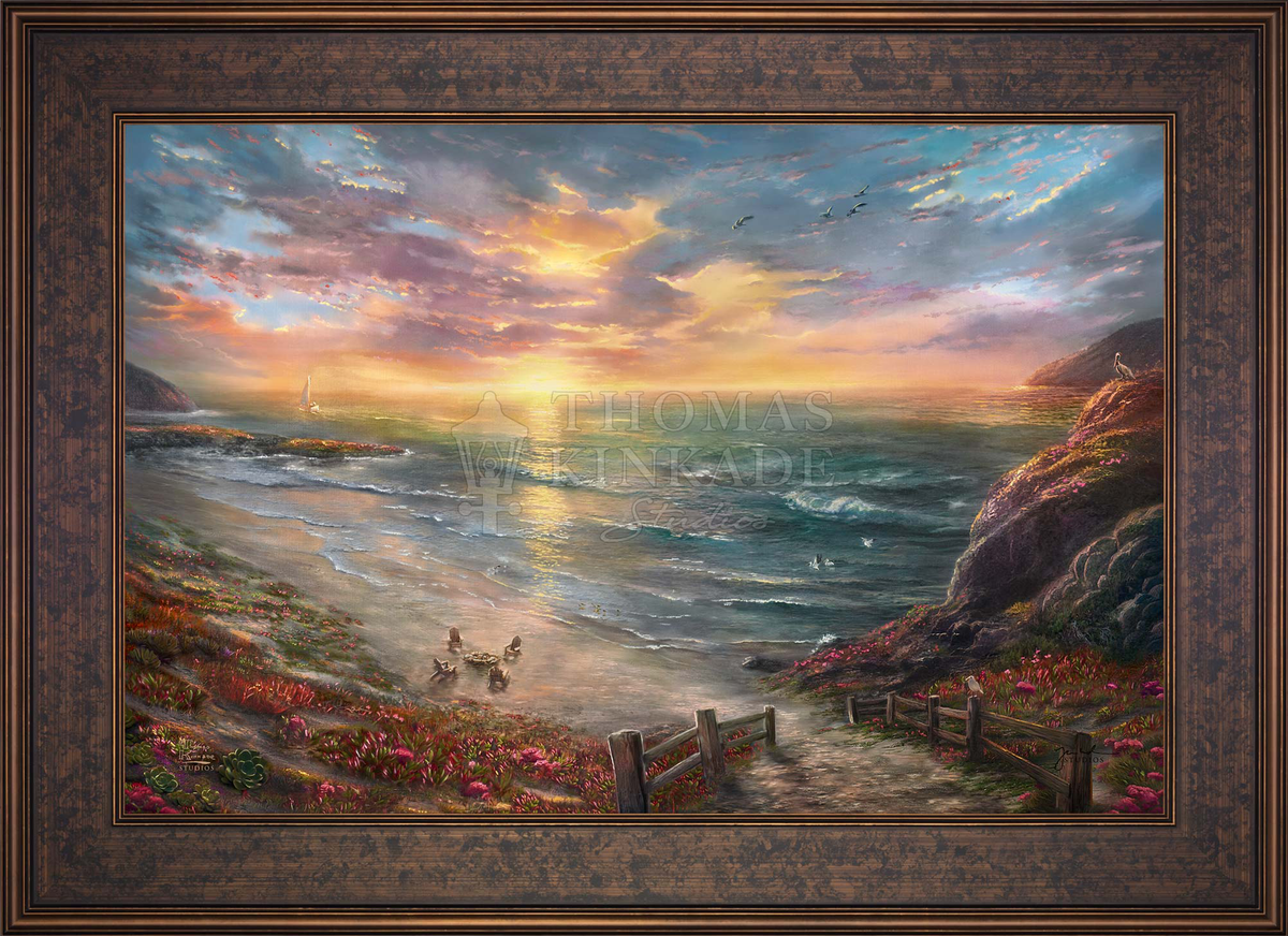 Beachside Gathering - Limited Edition Canvas