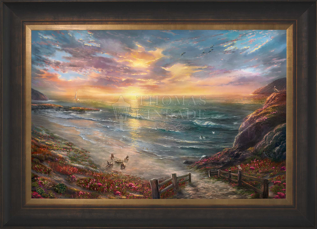 Beachside Gathering - Limited Edition Canvas
