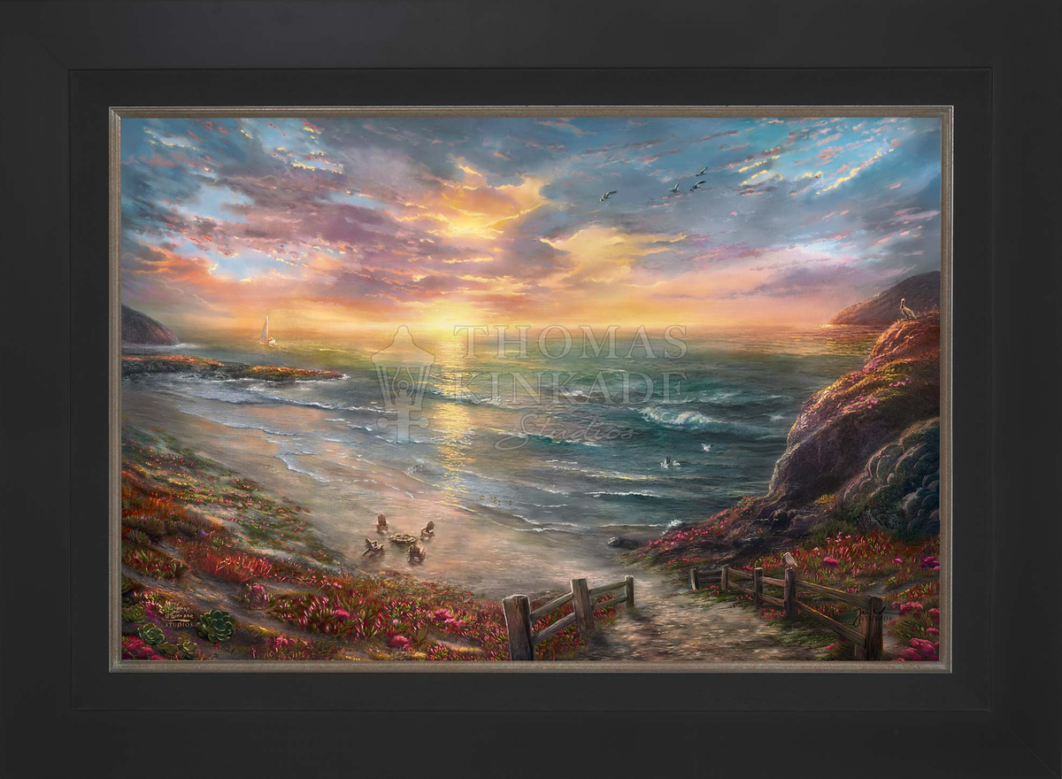 Beachside Gathering - Limited Edition Canvas
