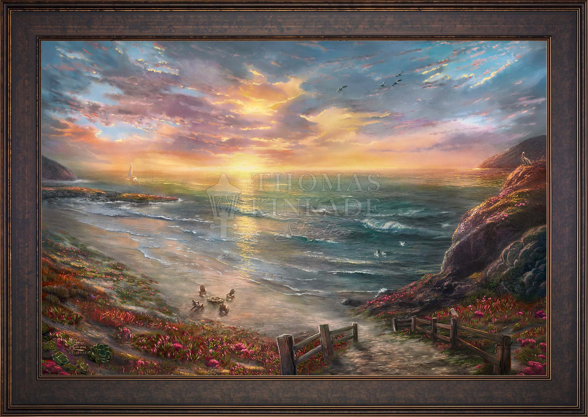 Beachside Gathering - Limited Edition Canvas