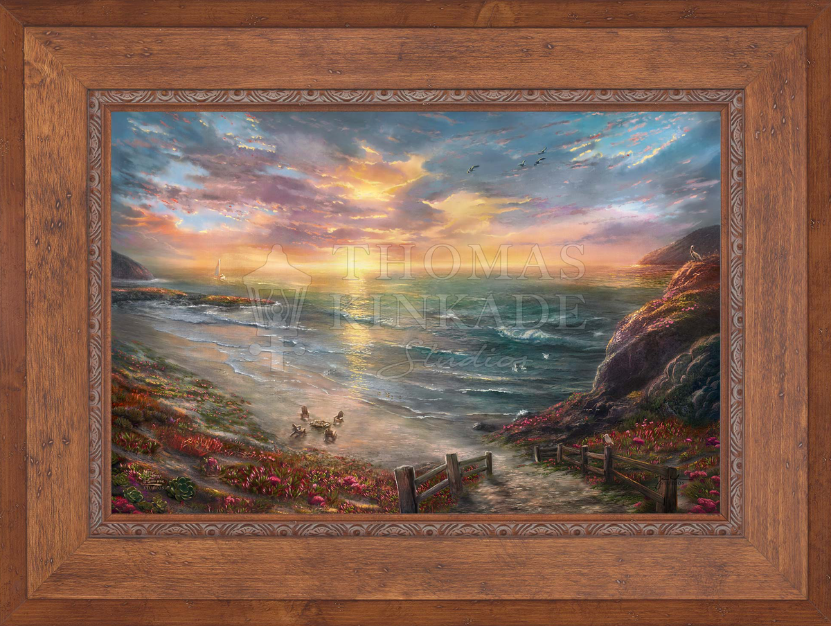 Beachside Gathering - Limited Edition Canvas
