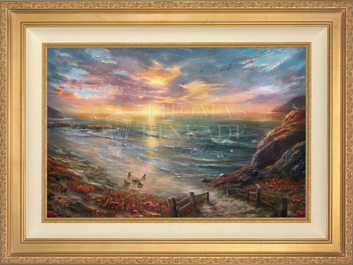 Beachside Gathering - Limited Edition Canvas