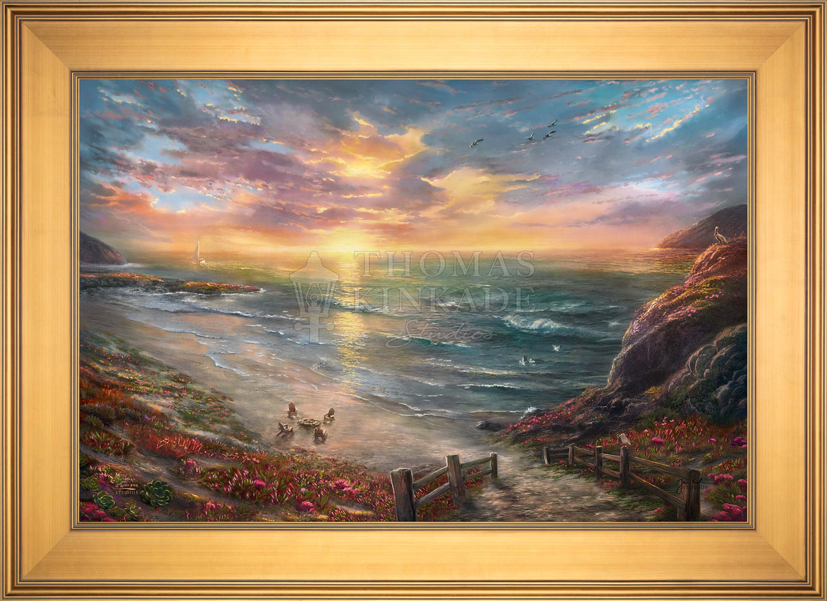 Beachside Gathering - Limited Edition Canvas