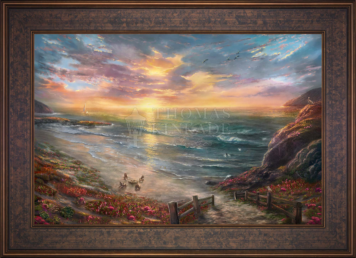 Beachside Gathering - Limited Edition Canvas