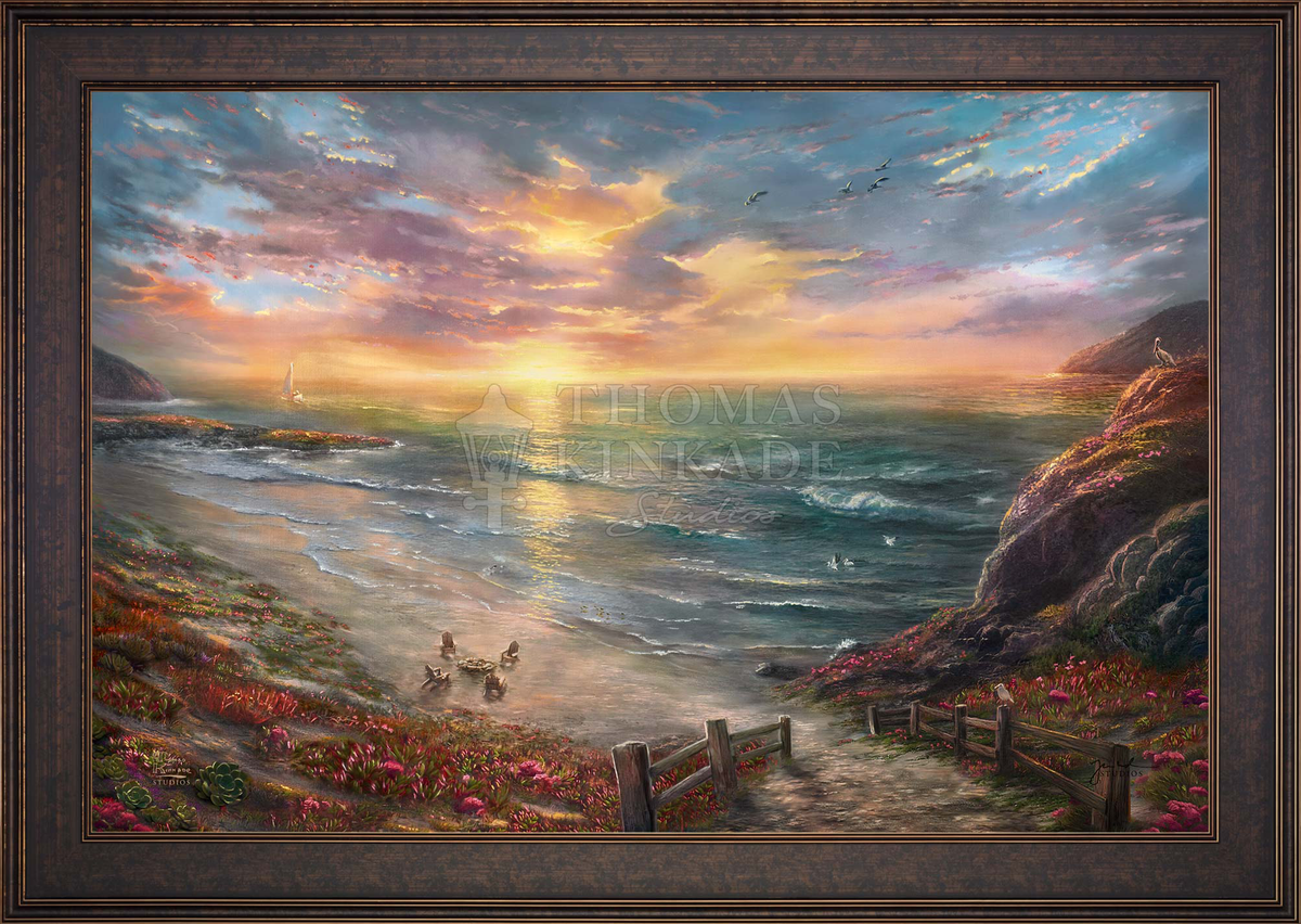 Beachside Gathering - Limited Edition Canvas