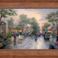 Carmel, Sunset on Ocean Avenue - Limited Edition Canvas