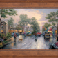 Carmel, Sunset on Ocean Avenue - Limited Edition Canvas