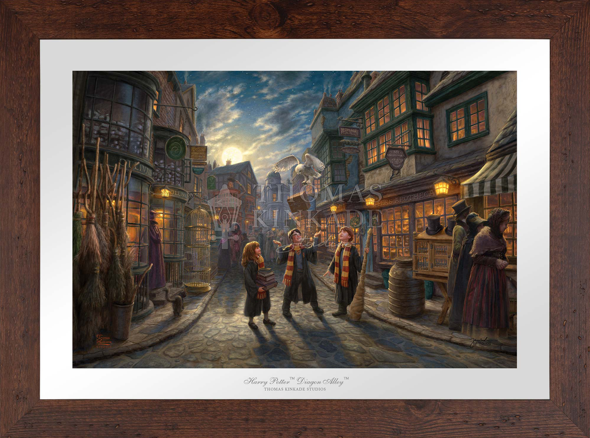 Shop Harry Potter™ Diagon Alley™ - Limited Edition Paper Wall Art