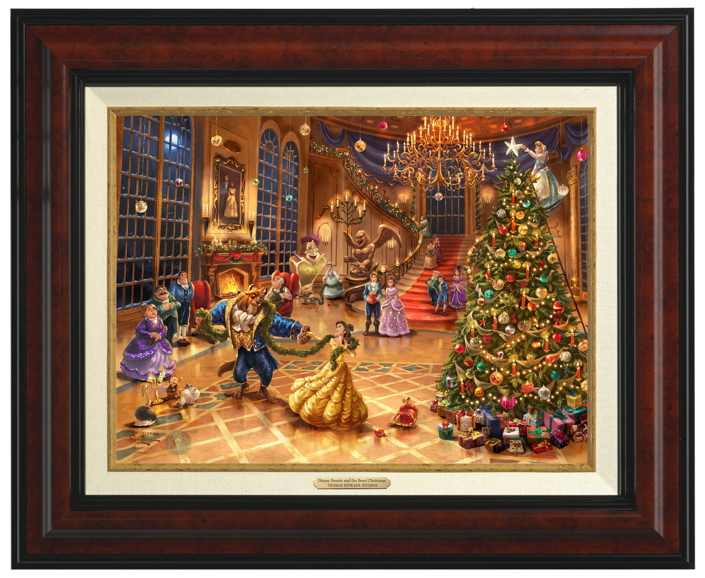 Disney Beauty and the Beast Christmas Celebration - Canvas Classics