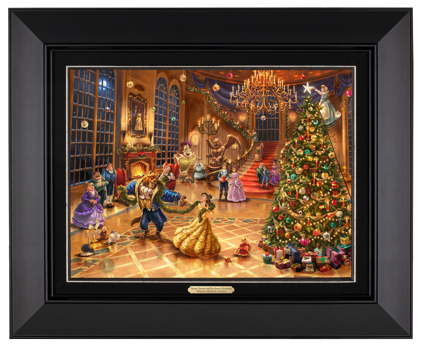 Disney Beauty and the Beast Christmas Celebration - Canvas Classics