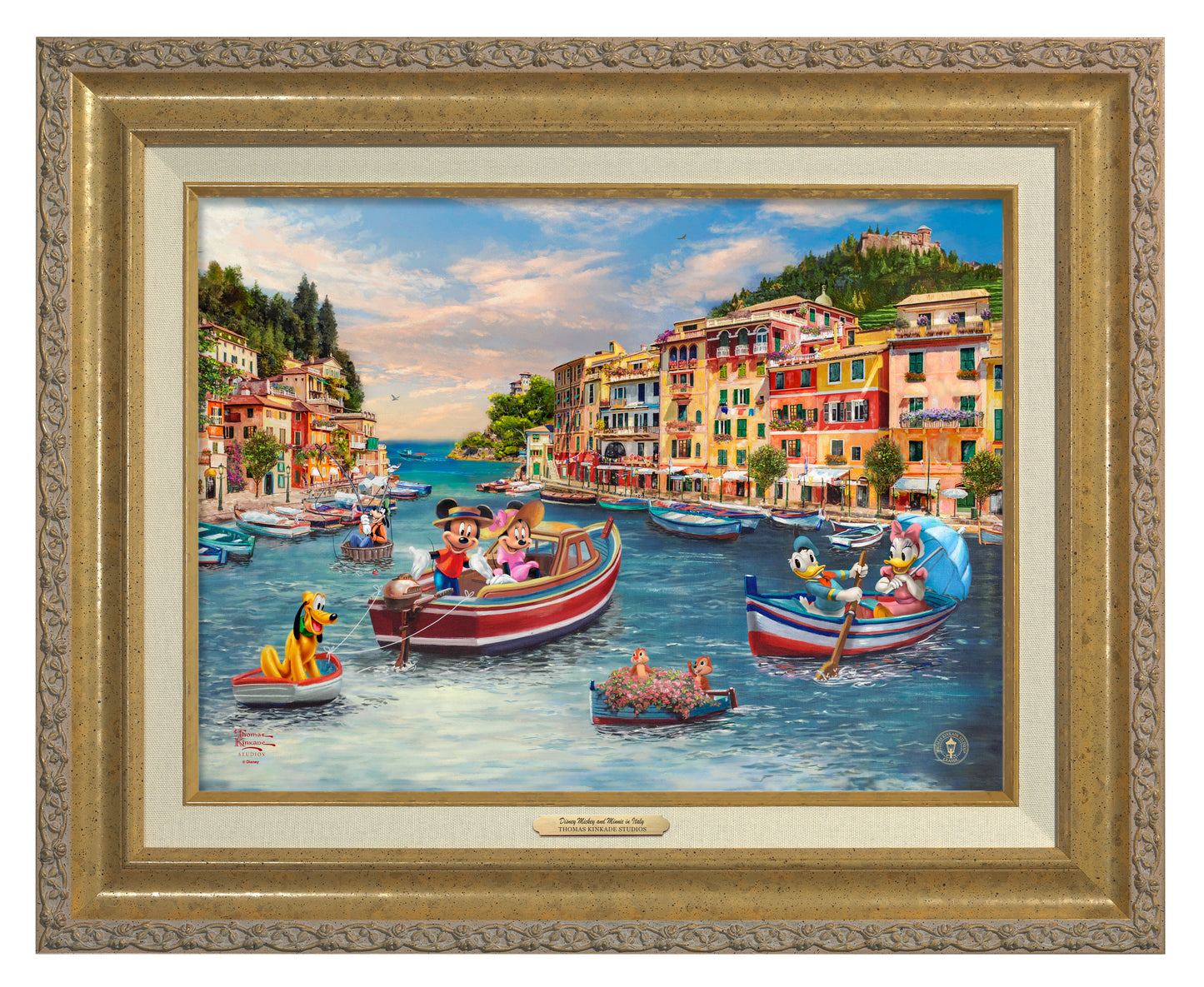 Disney Mickey and Minnie in Italy - Canvas Classics